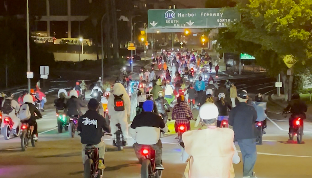 Halloween Ride 2021 | 300+ Riders in DTLA