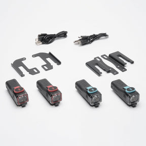 SL-300+ Headlights & SL-R1+ Brake Lights Skateboard Bundle